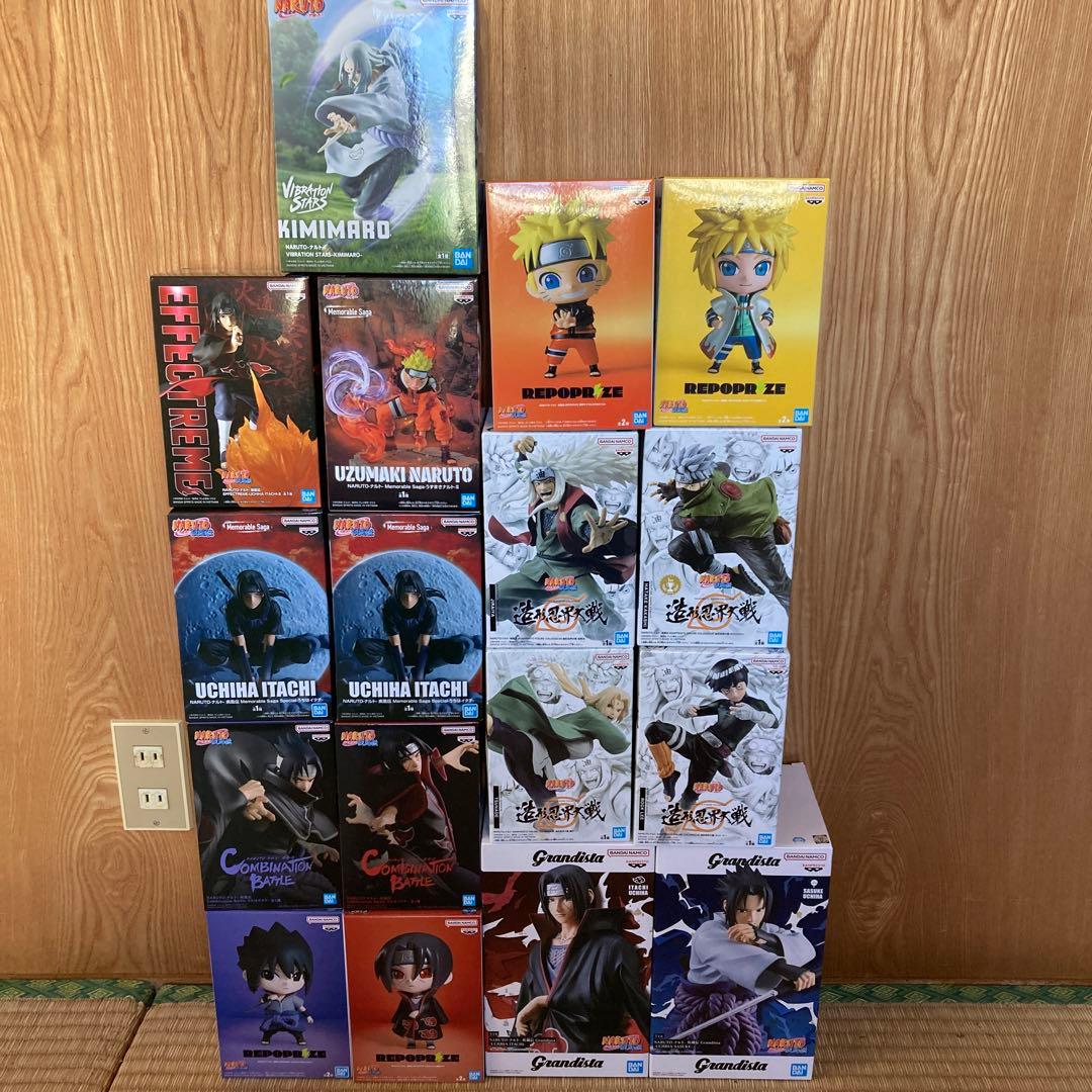 NARUTO 疾風伝フィギュア　１７体まとめ売り