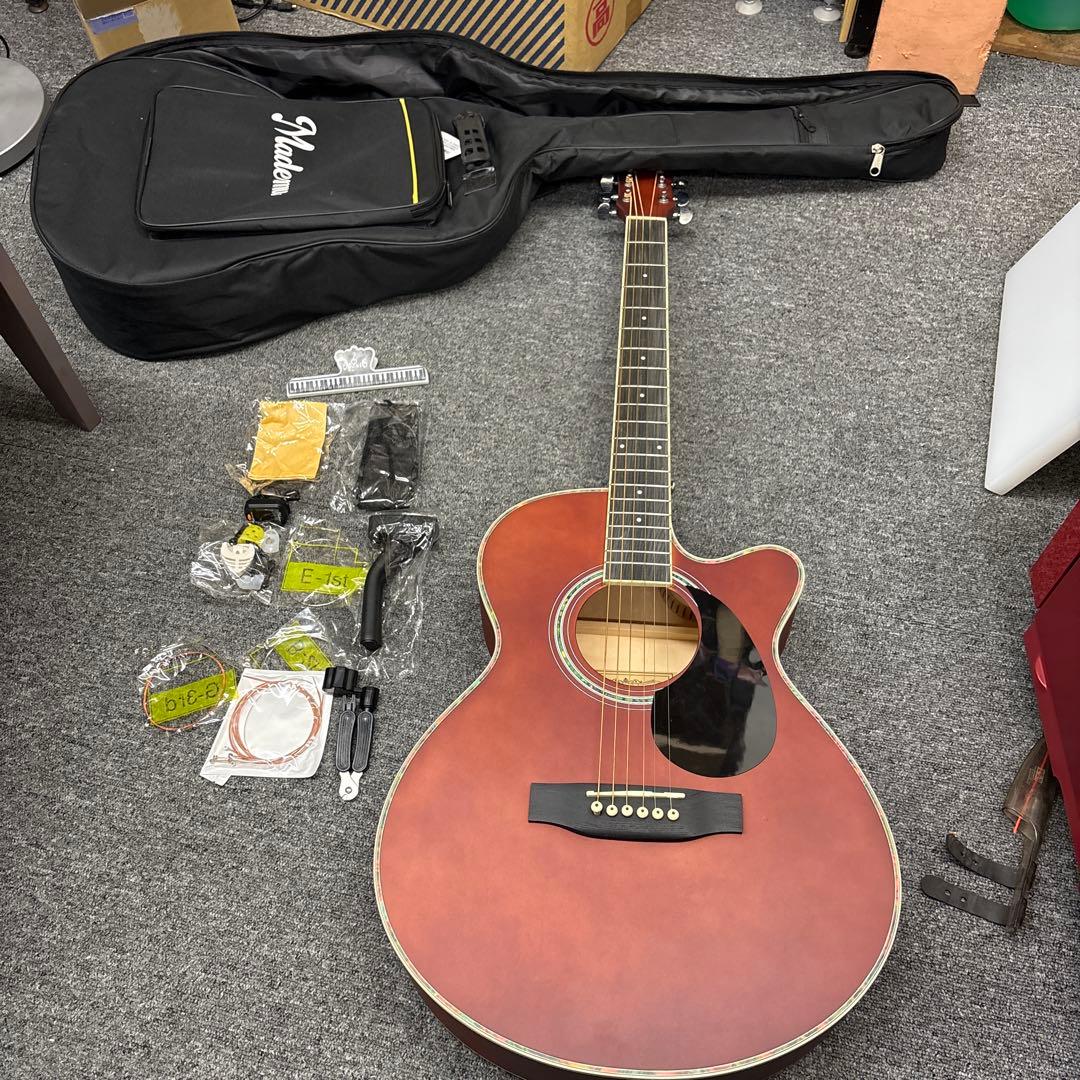 美品◆Mademu アコギ アコースティックギター MCG40B-KF-M 美品◇Mademu アコギ アコースティックギター MCG40B-KF-M - メルカリ