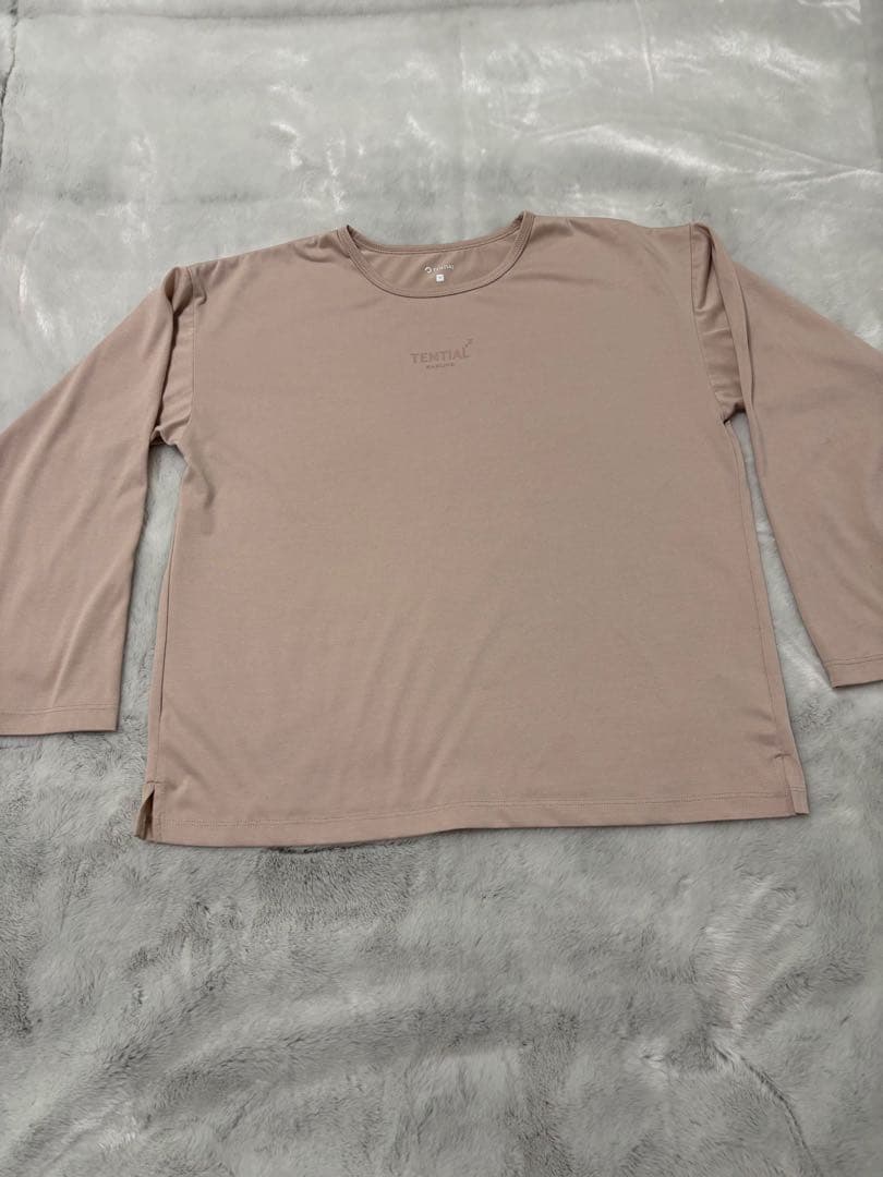 TENTAL BAKUNE M♡薄いピンク テンシャル（TENTIAL） BAKUNE スウェット Women's 長袖クルーネック