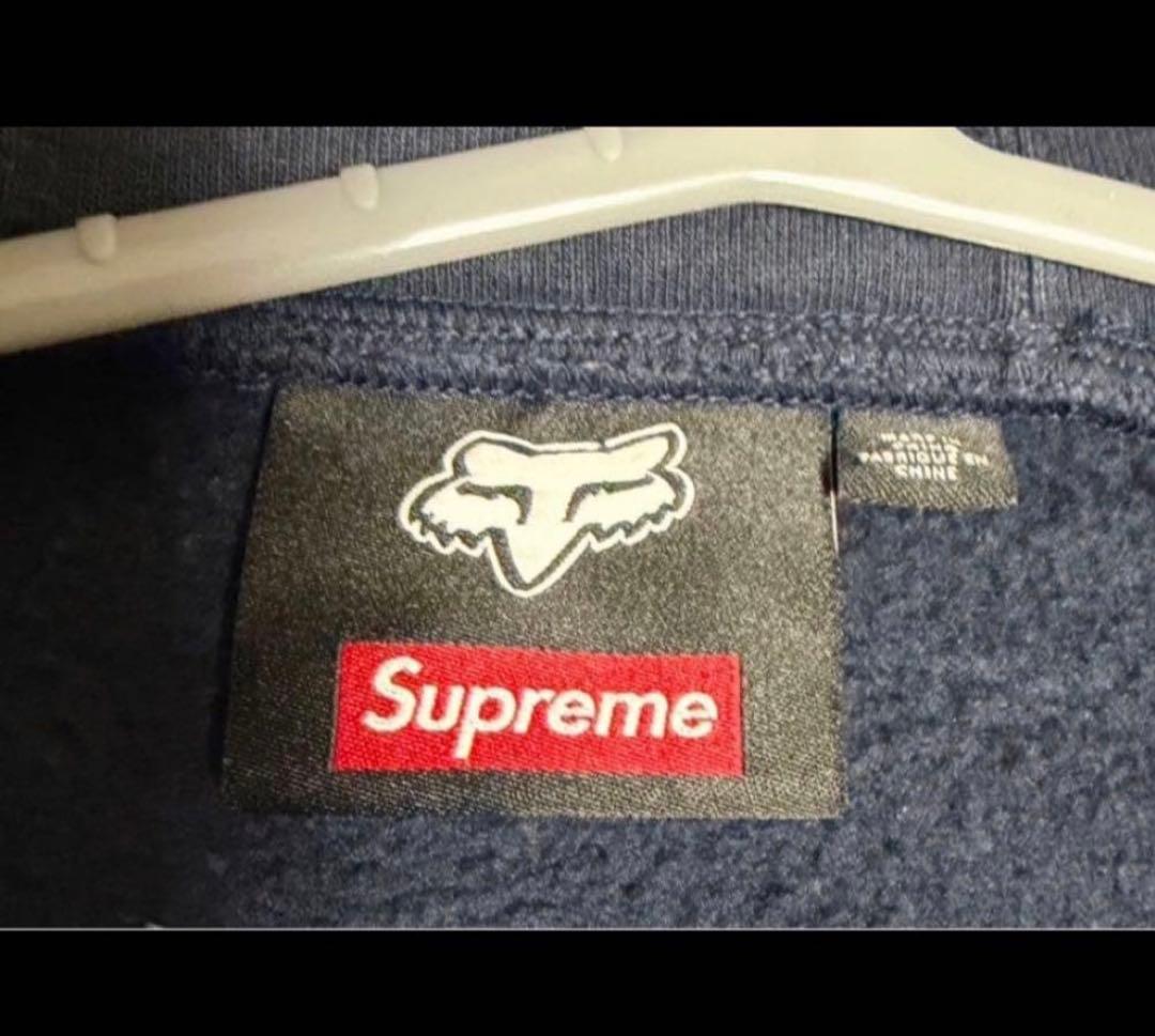 Supreme × Fox Racing コラボ フルジップ フーディー L - メルカリ
