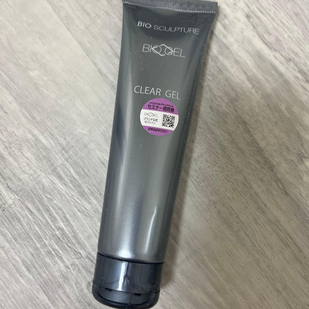 ジェルネイル・ネイルシール Bio Sculpture CLEAR GEL 80g