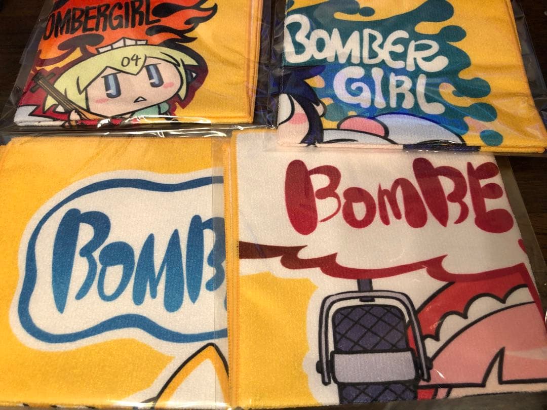 ボンバーガール　ハンドタオル　フルセット　新品未開封 settowel-700812_1.jpg