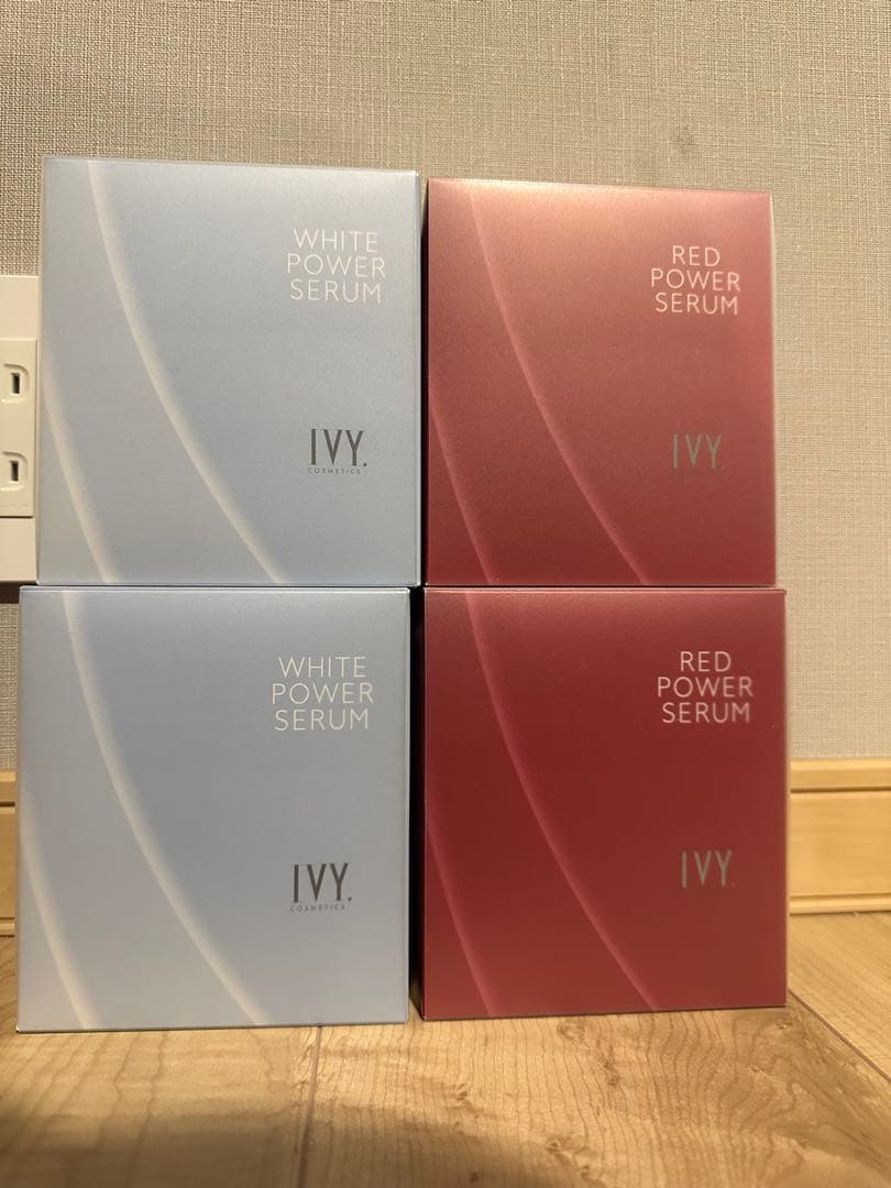 IVY ホワイトパワーセラム & レッドパワーセラム セット Amazon.co.jp: アイビー化粧品 レッドパワーセラム スペシャルセット 6