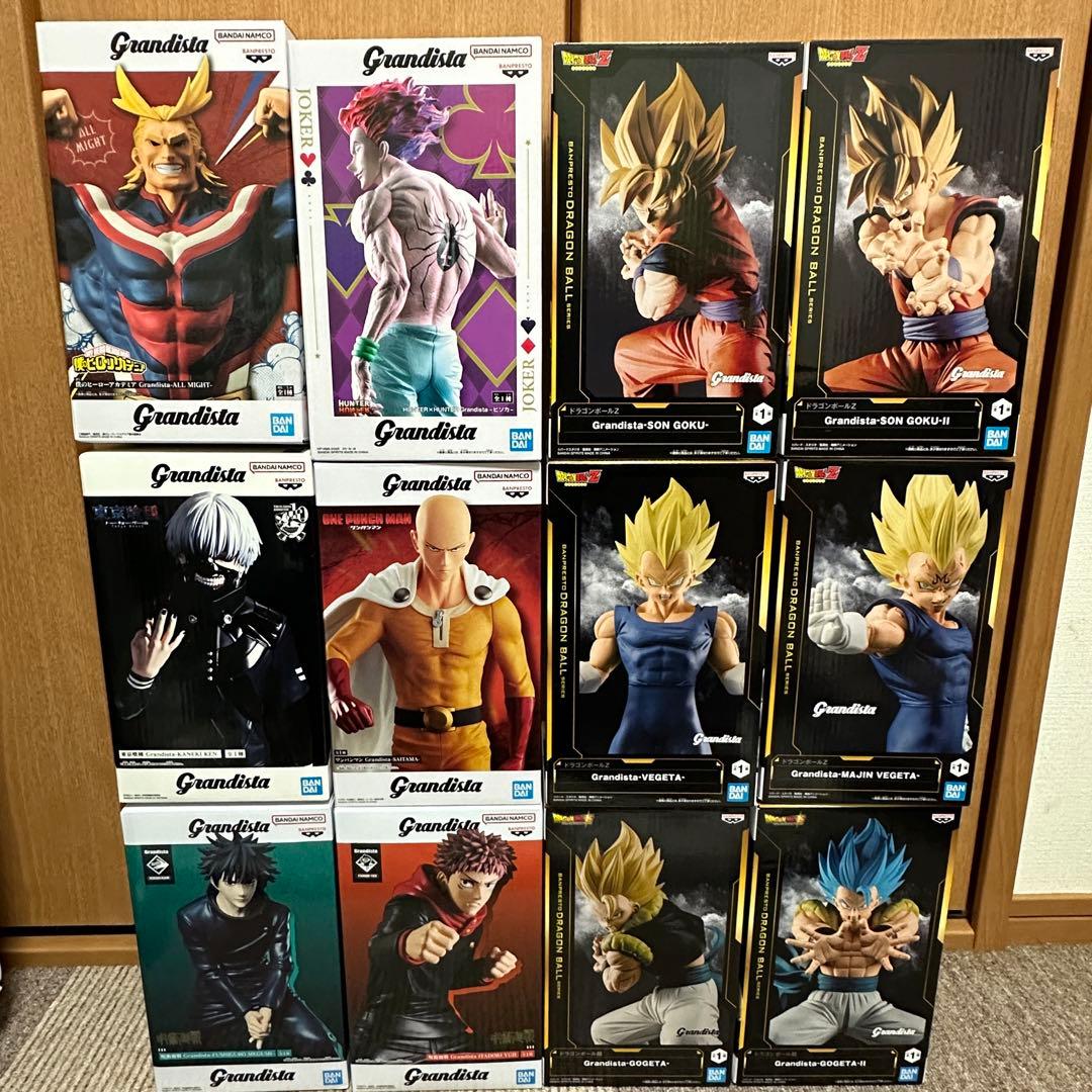 Grandista フィギュア まとめ売り 12体セット ドラゴンボール 他