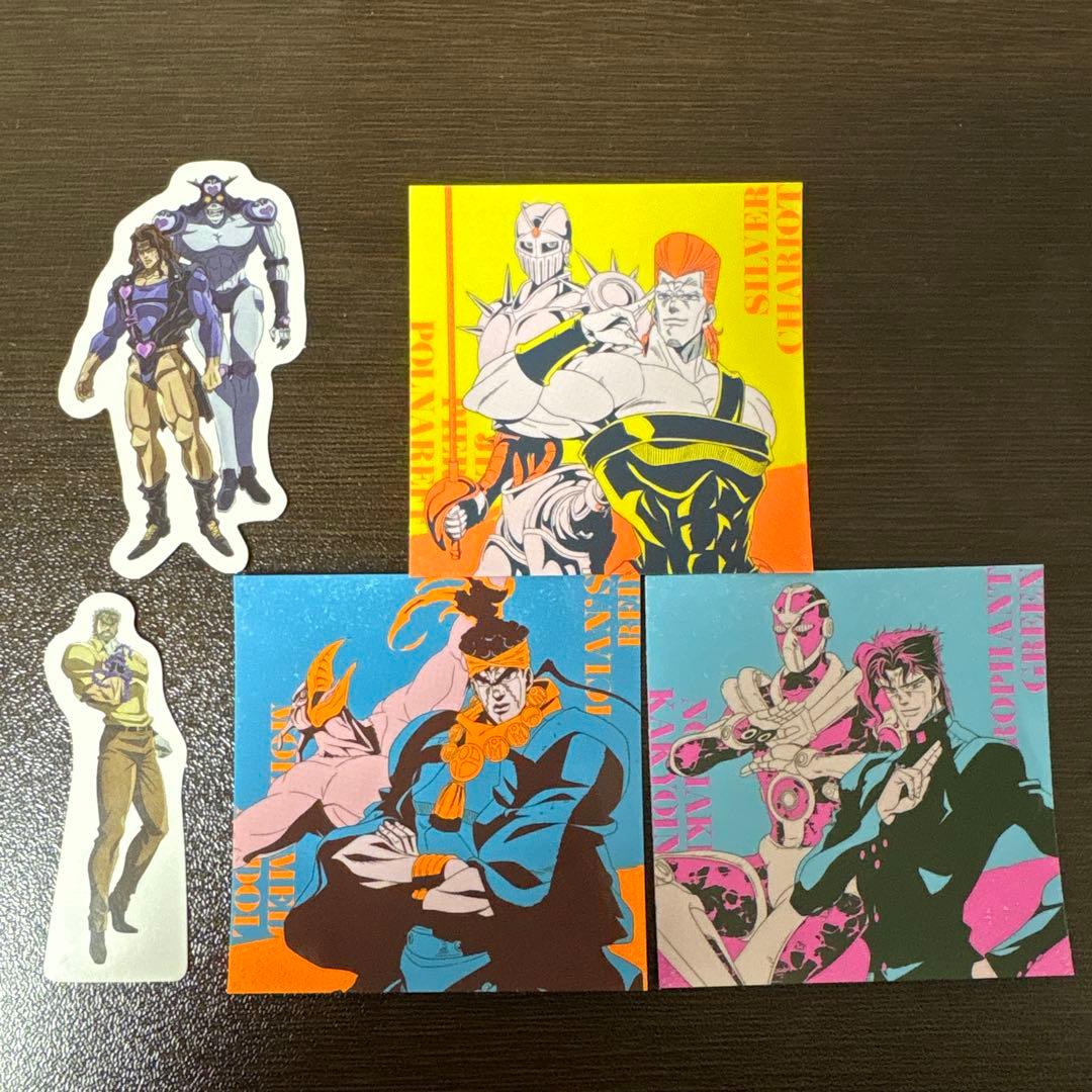 スシローコラボ ジョジョの奇妙な冒険 ステッカー ピックセット - メルカリ