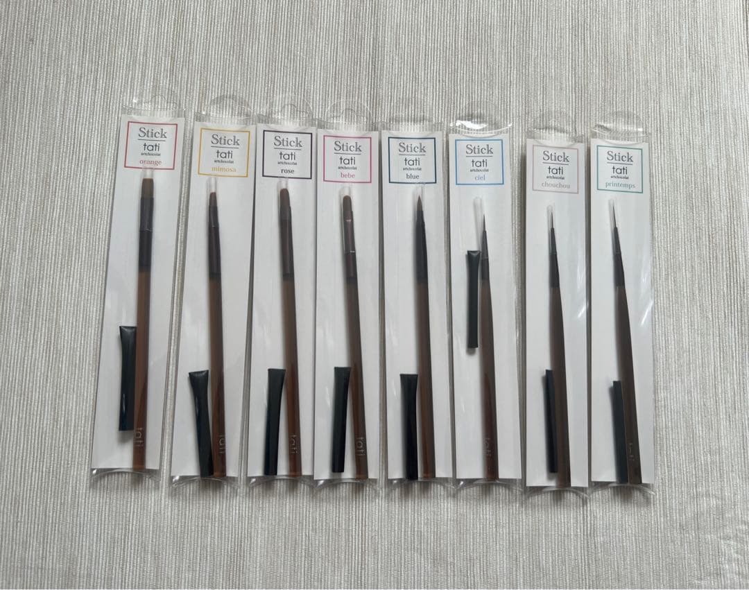 【新品未使用未開封】tati stick 筆　ブラシ　8本セット