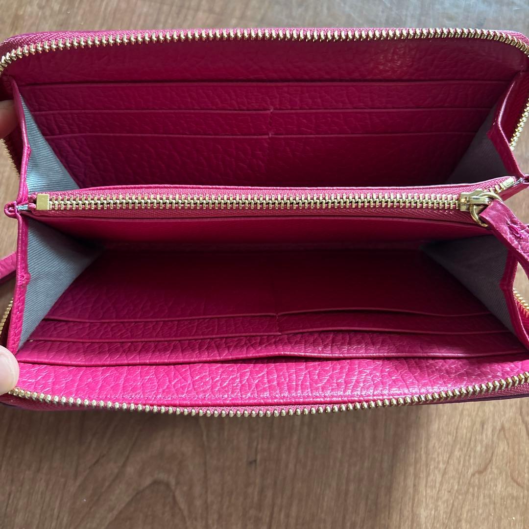 Maison Margiela 長財布 ピンク - メルカリ