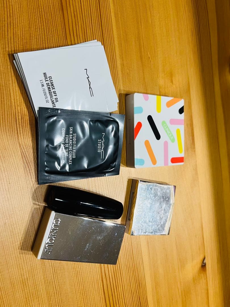 MAC トライアルセット クレンジングオイル・スタジオフィックス