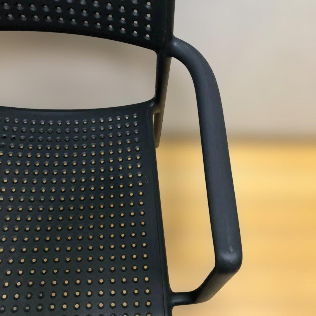 送料無料 ナルディ ボラ アームチェア アントラシート イタリア製