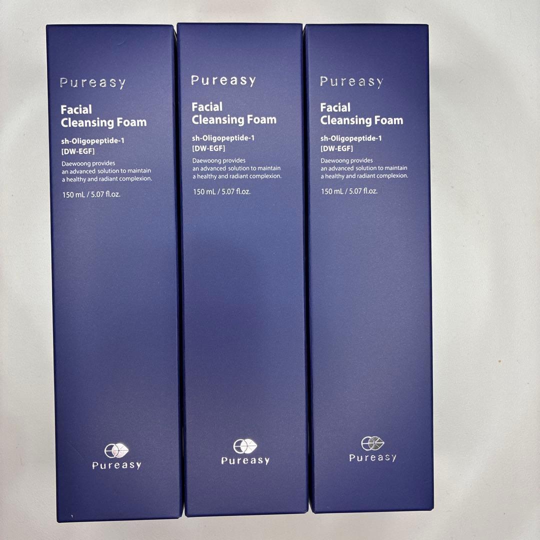 Pureasy フェイシャルクレンジングフォーム 150ml×3本
