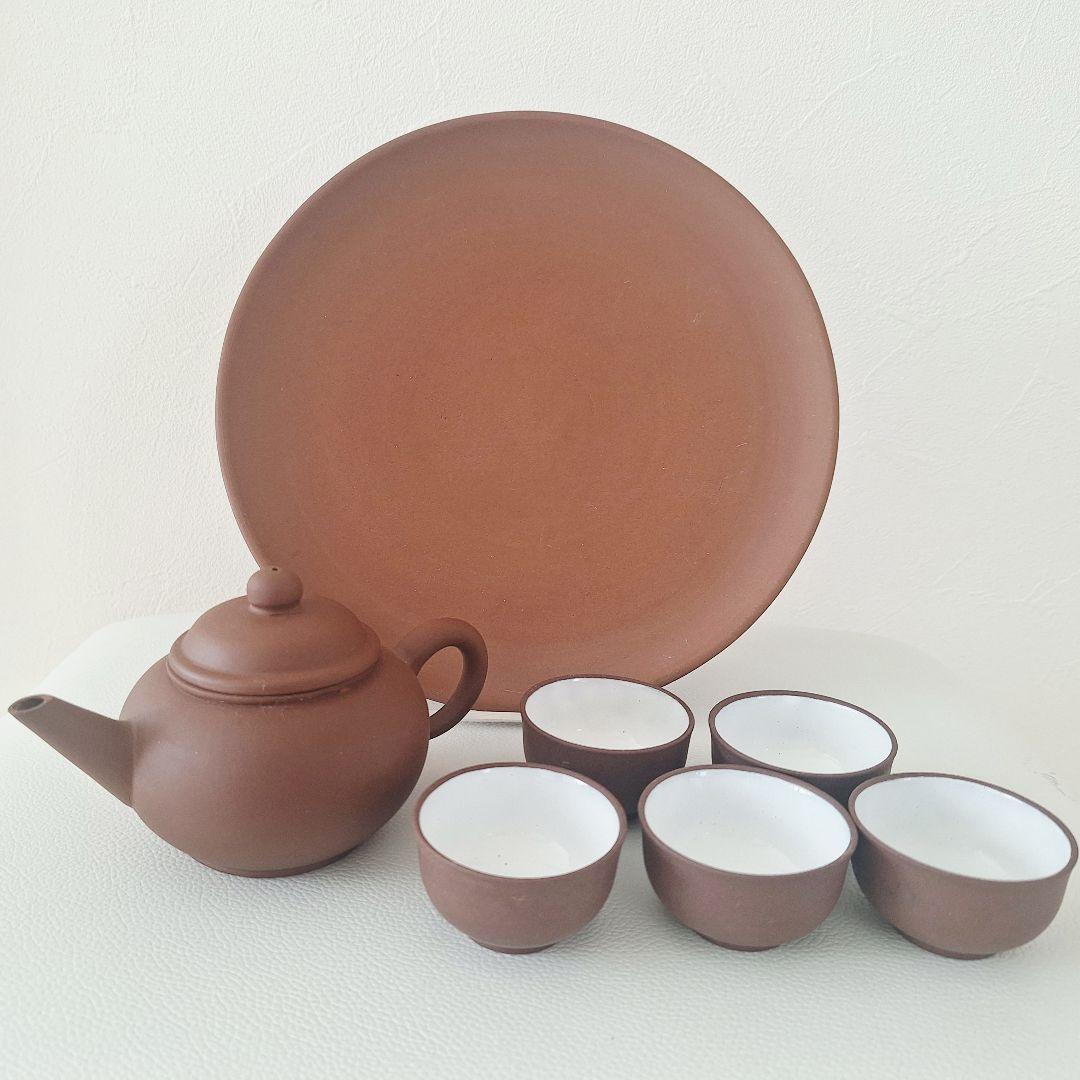 未使用◇中国茶器セット◇朱泥◇ - メルカリ
