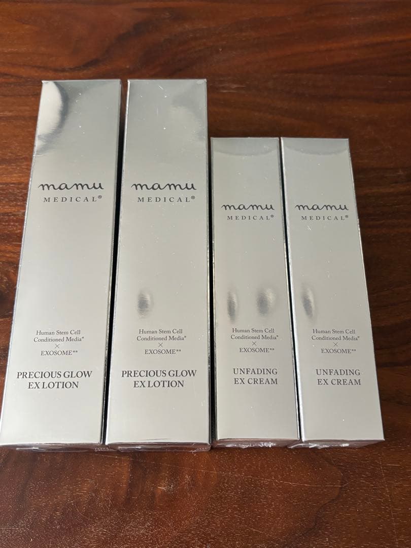 mamu プレシャスグロウEXローション＆アンフェイディングEXクリームセット