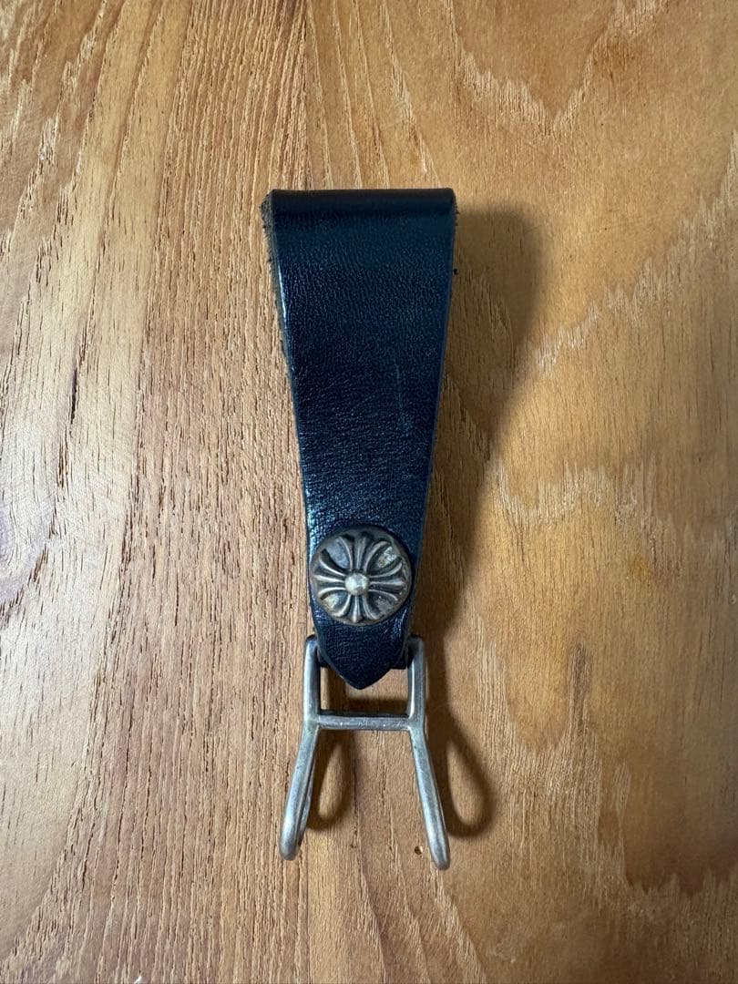 CHROME HEARTS クロムハーツ　ベルトループ レザーベルトループ