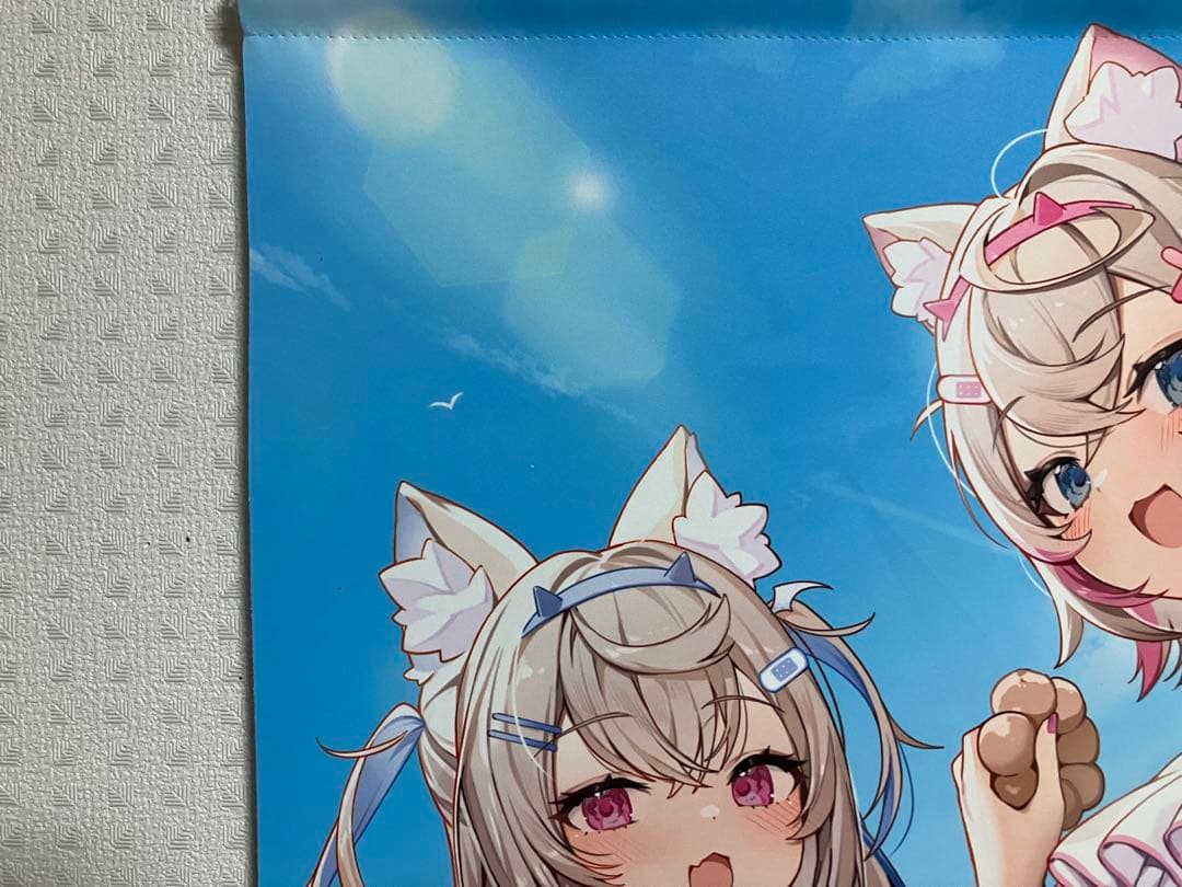 ホロライブEN Advent FUWAMOCO フワモコ B2タペストリー - メルカリ