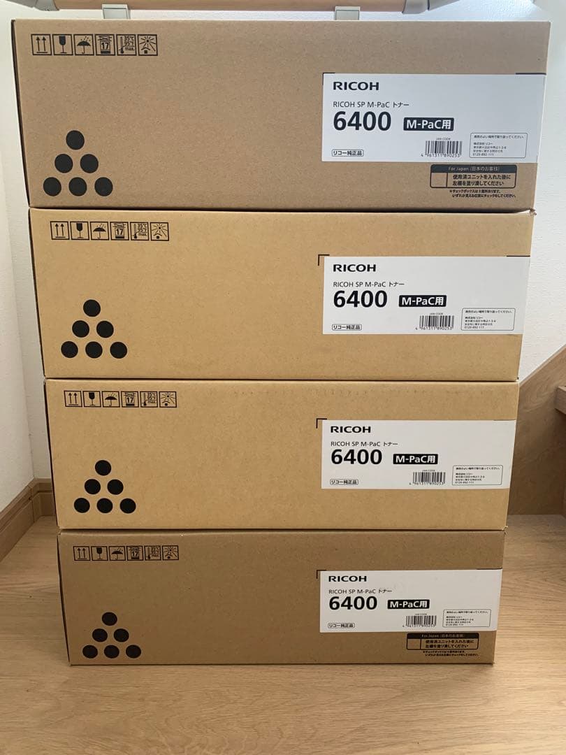 RICOH 6400 M-PaC トナーカートリッジ 4個セット - メルカリ