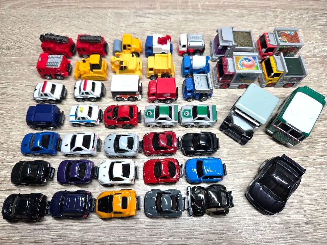 チョロQ 42台 まとめ売り ミニミニ WONDA プルバックカー - メルカリ