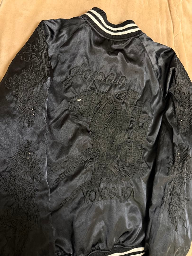 日本製 hoshihime 虎龍 日本限定 スカジャン vintage サテン
