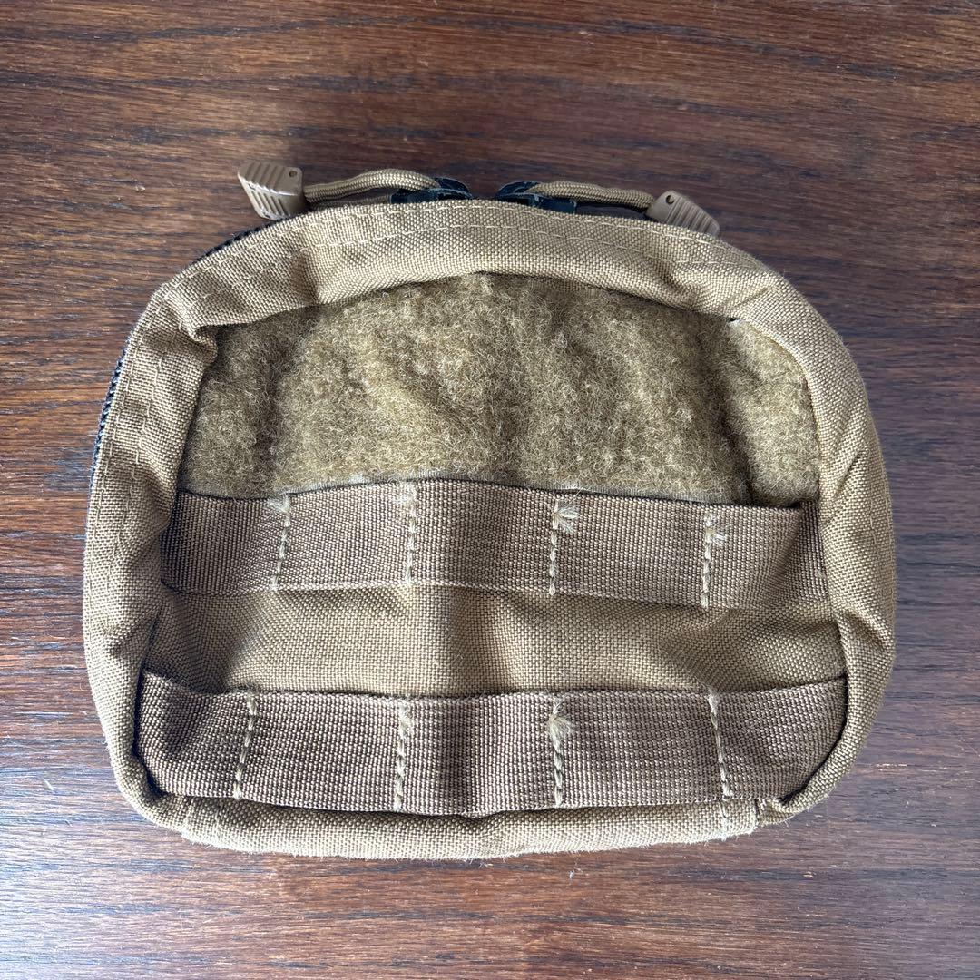 米軍放出品 TAC SHIELD アドミンポーチ コヨーテブラウン 海兵隊
