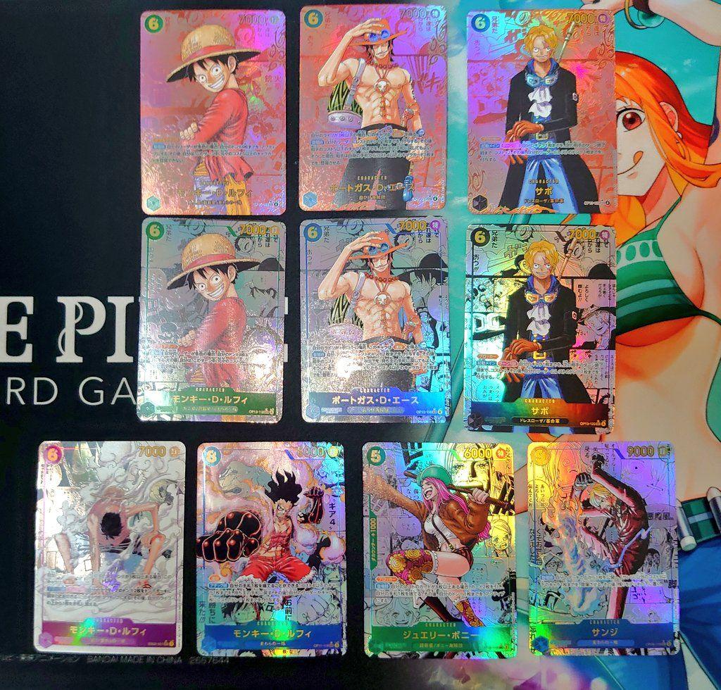 ワンピースカード コミパラ レッド コミックパラレル 10枚セット 観賞