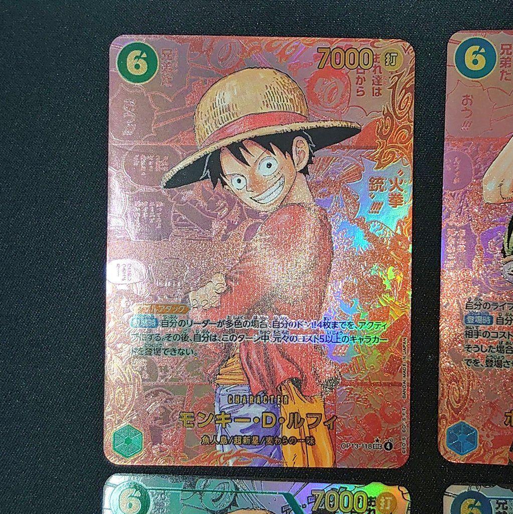 ワンピースカード コミパラ レッド コミックパラレル 10枚セット 観賞