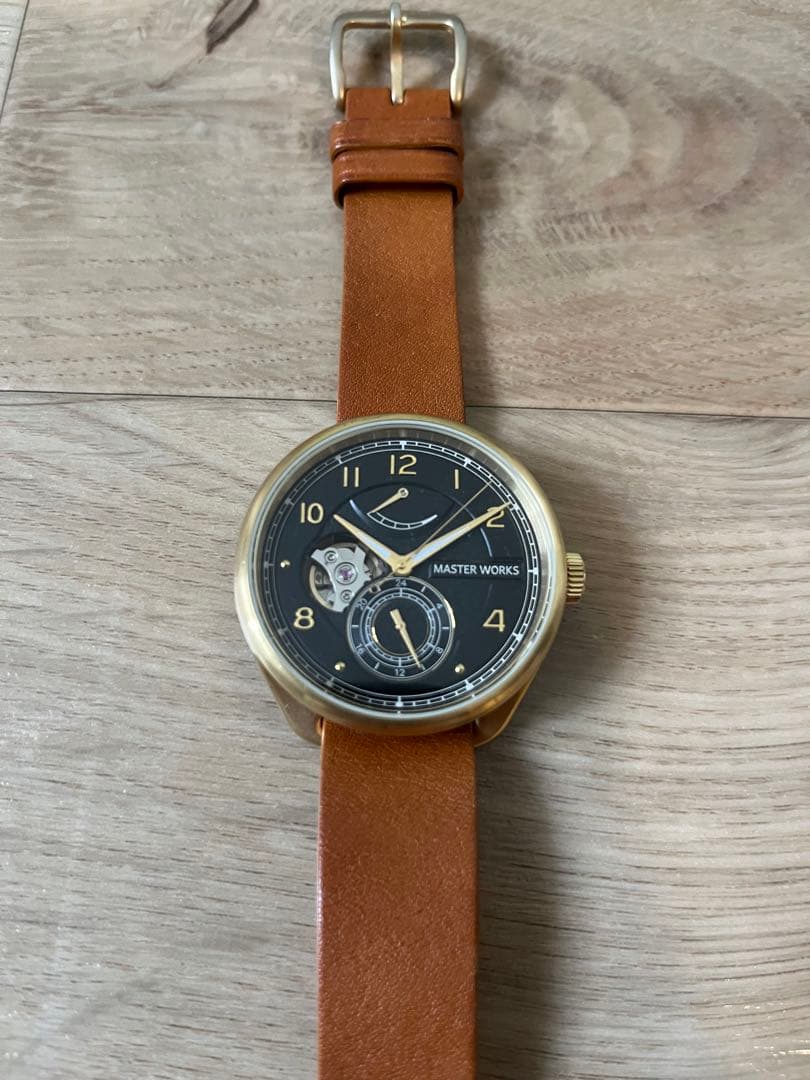 master works 機械式腕時計