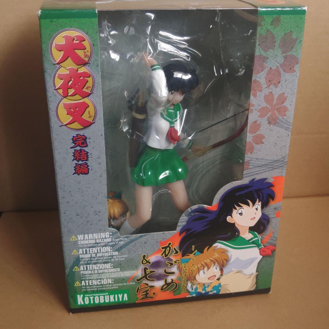 コトブキヤ　犬夜叉　かごめ&七宝　フィギュア　KOTOBUKIYA