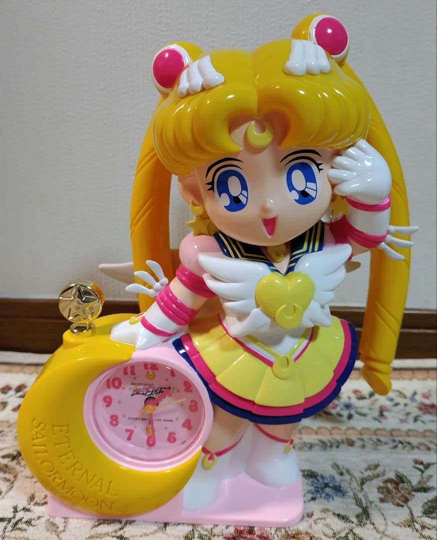 美少女戦士セーラームーン　セーラースターズ　目覚まし時計（説明書なし、箱あり）