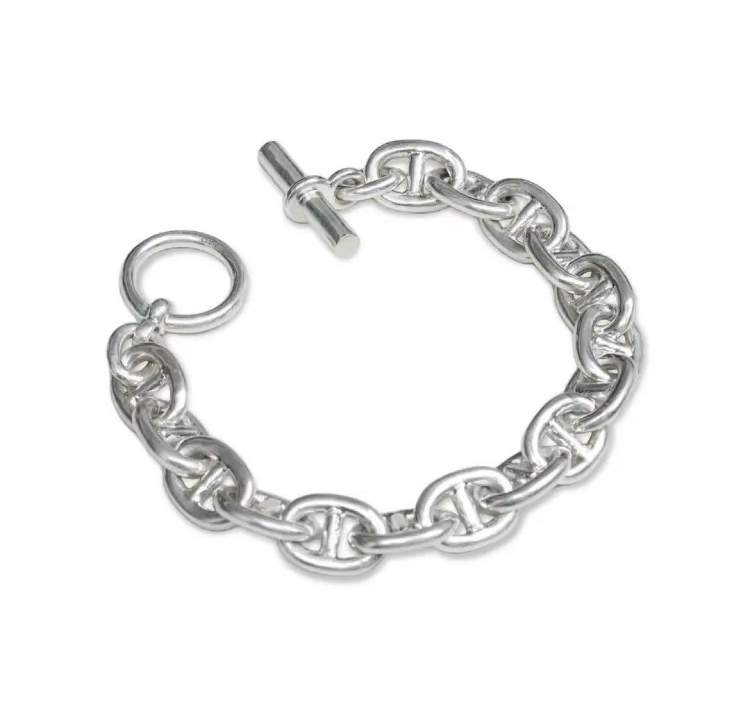 OVY Silver Anchor Chain Bracelet Mサイズ