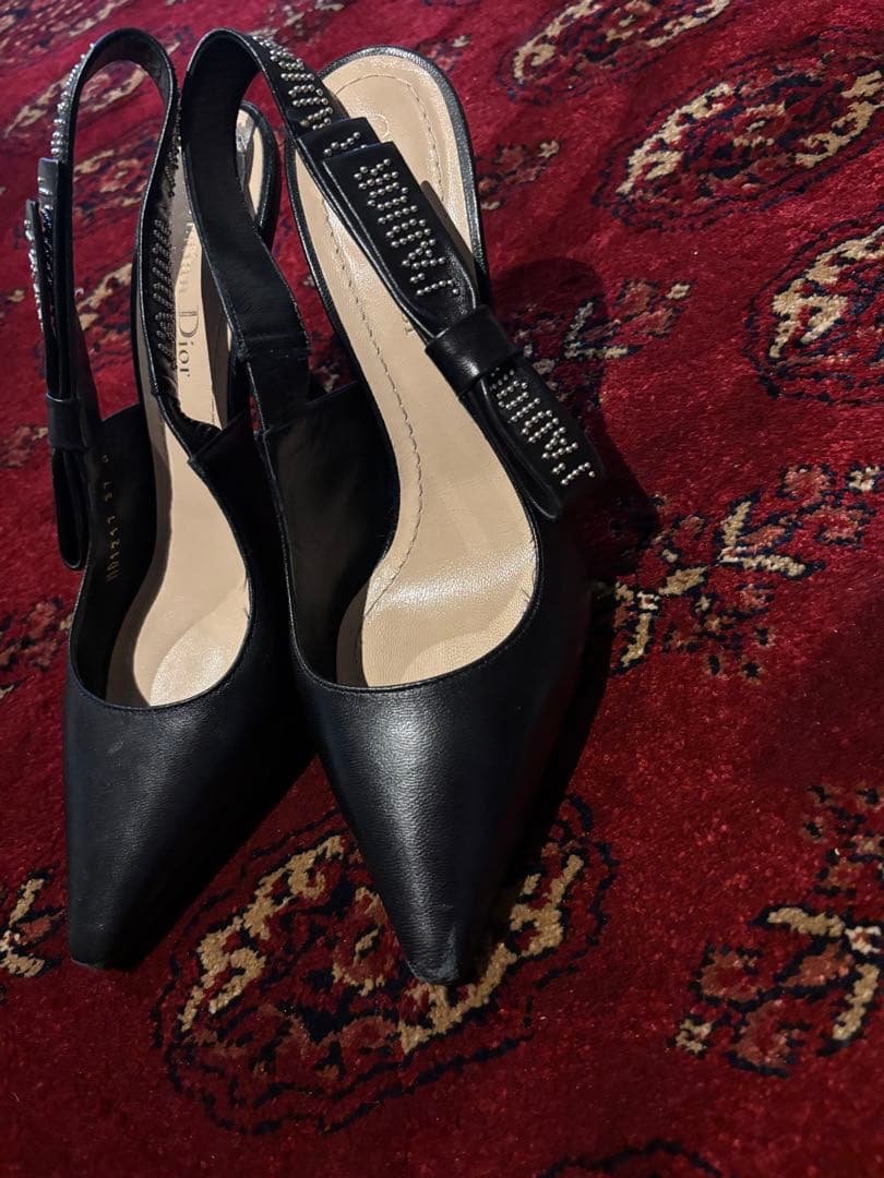 Dior ヒール J'Adior Slingback Pump Nude Technical Fabric | DIOR