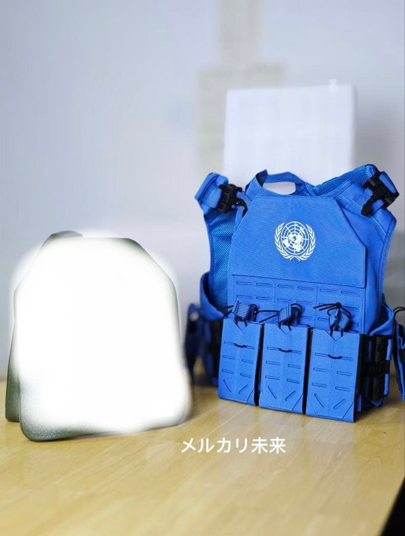 【新品実物】UN タクティカルベスト（プレートなし） 国際連合￼