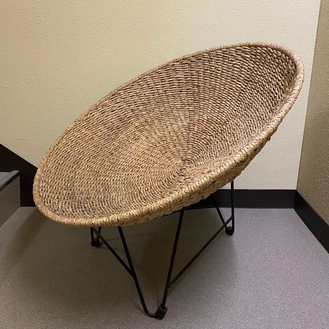 ラタン　チェア　バスケットチェア　椅子