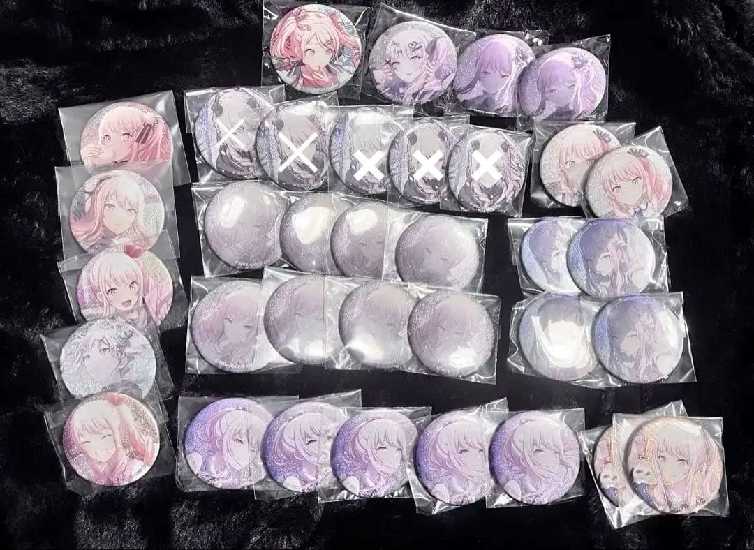 プロセカ グリッター缶バッジ まとめ売り 暁山瑞希