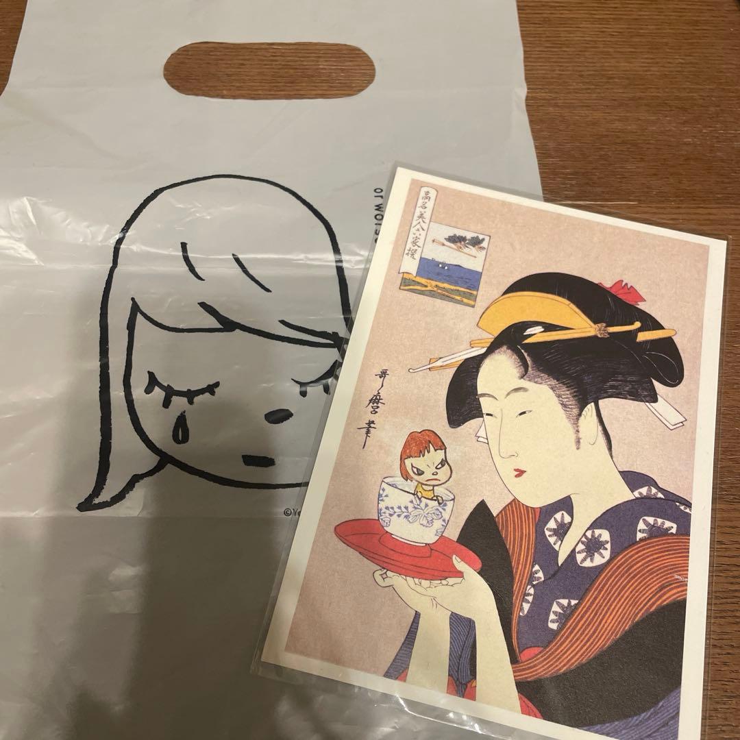 奈良美智「Cup Kid」ポストカード 浮世絵 現代アート - メルカリ