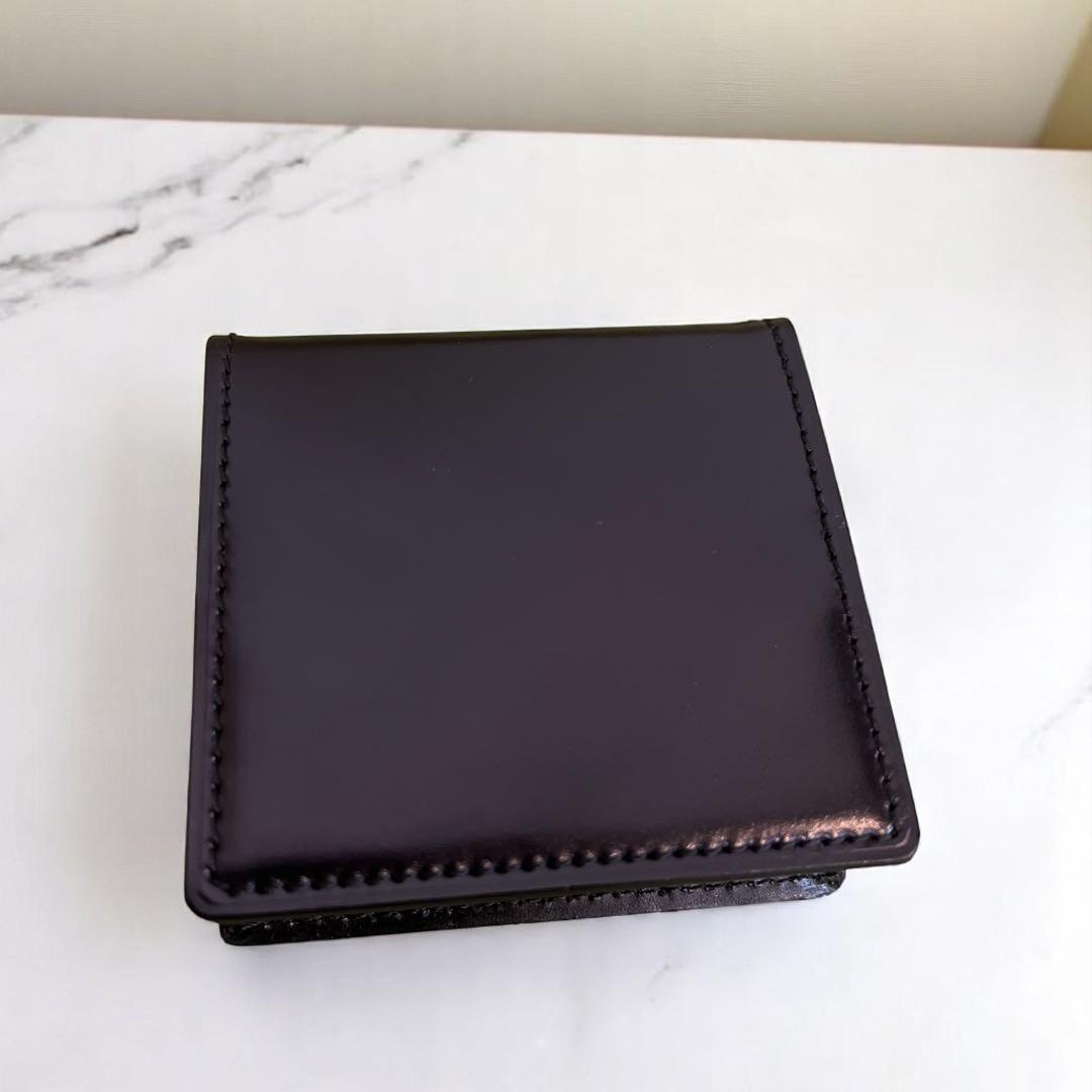 CYPRIS オイルシェルコードバン ケース 小銭入れ　キプリス