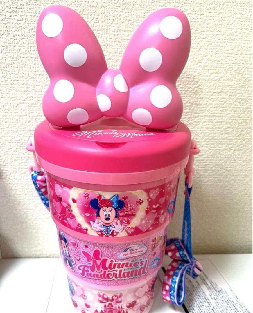 ミニー　ポップコーンバケット　新品 1月10日新発売のミニーちゃんポップコーンバケット買ってみたレポート