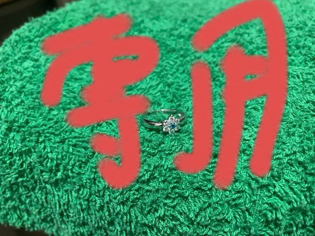 あいあいさん専用プラチナ900 ダイヤフラワーリング