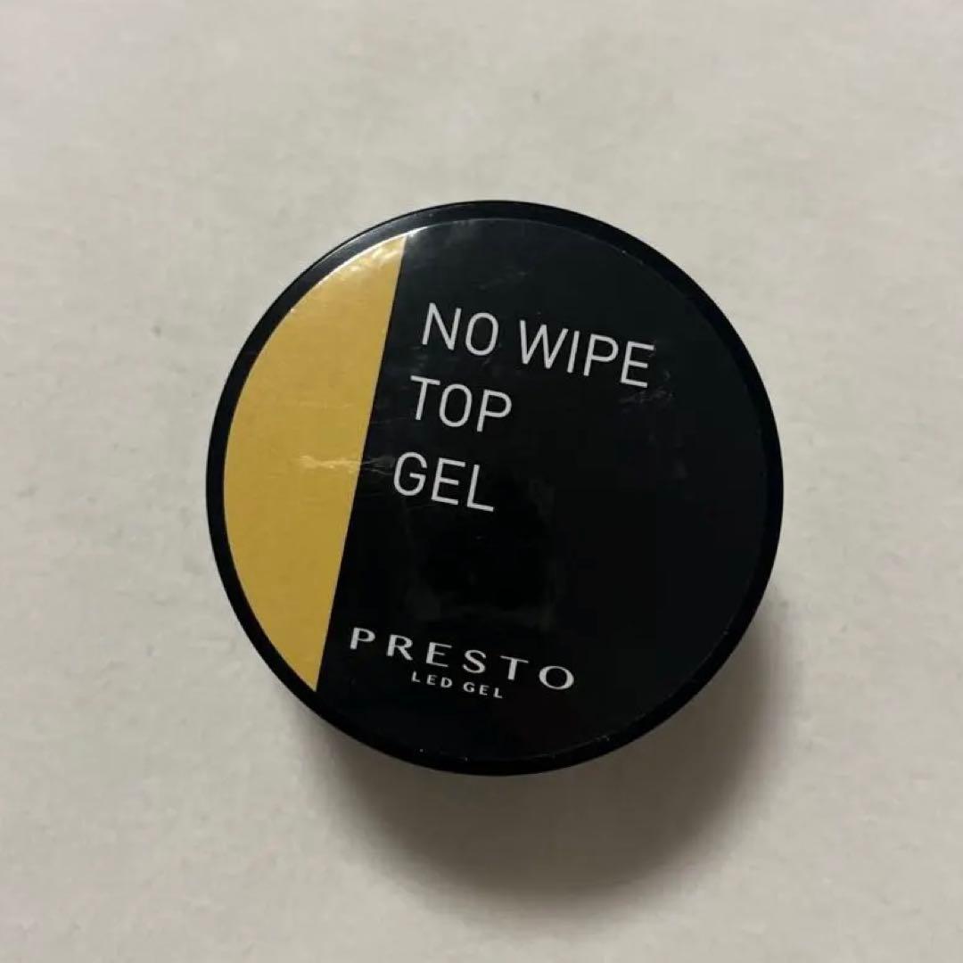 ジェルネイル・ネイルシール PRESTO NO WIPE TOP GEL 24g