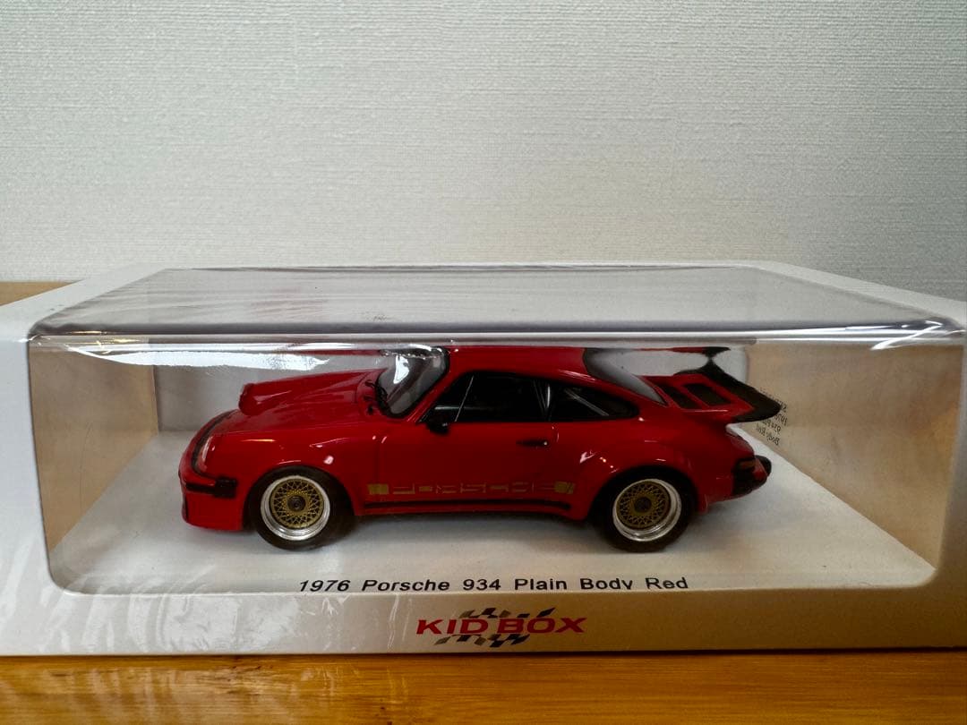 【Spark】KID BOX 限定Porsche 934 1976 RED