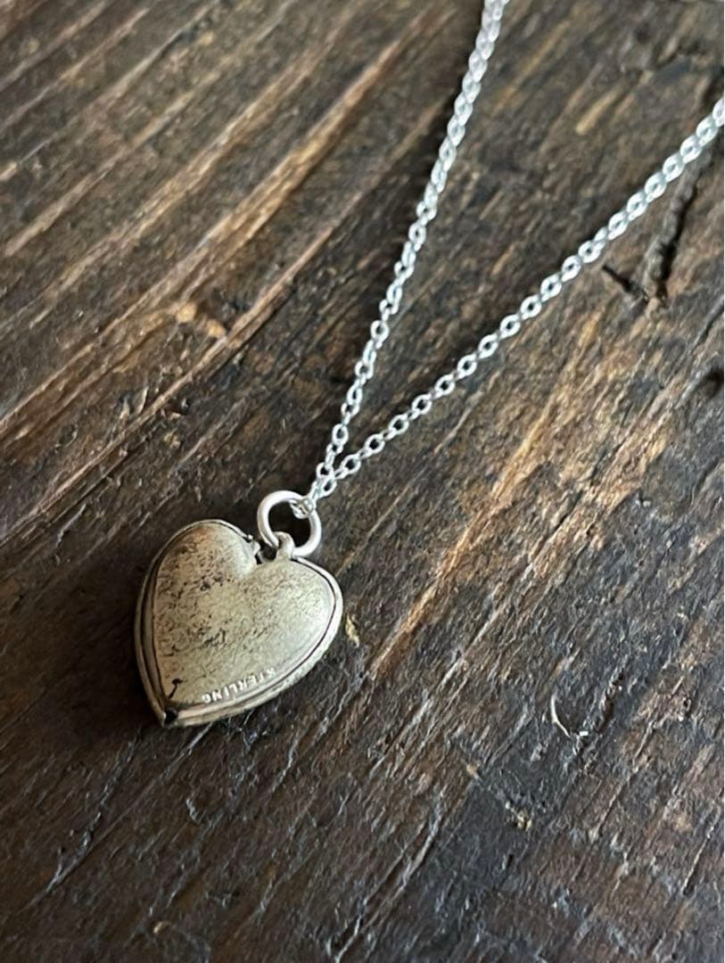 1940s スイートハートジュエリーネックレススターリングUSNARMYNAVY