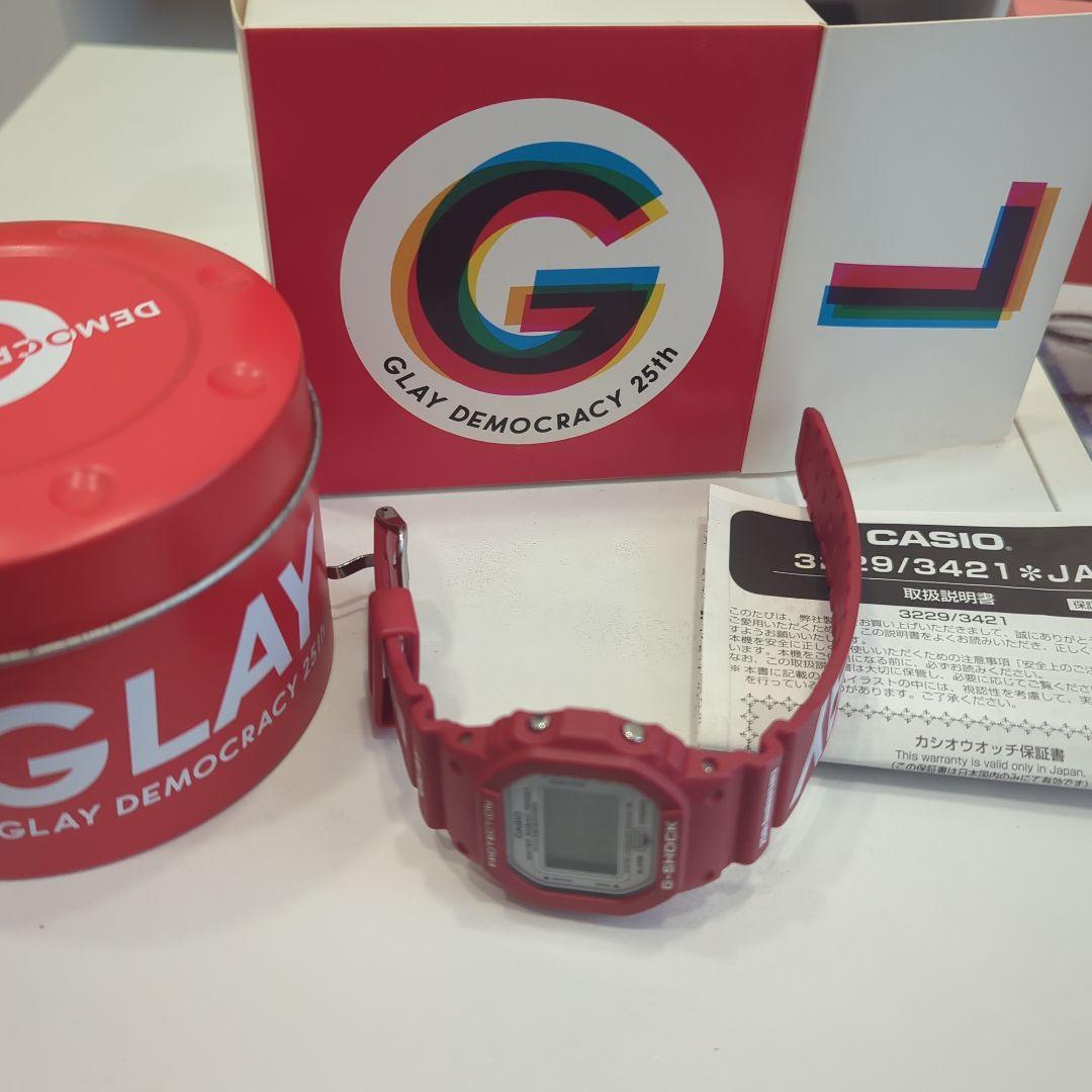 時計 GLAY 25th Anniversary LIMITED G-SHOCK