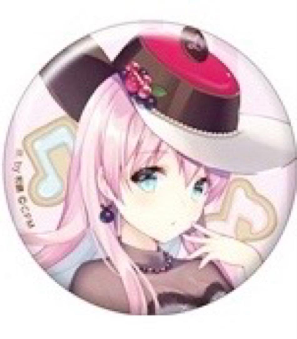 巡音ルカ　和錆　缶バッジ　未開封