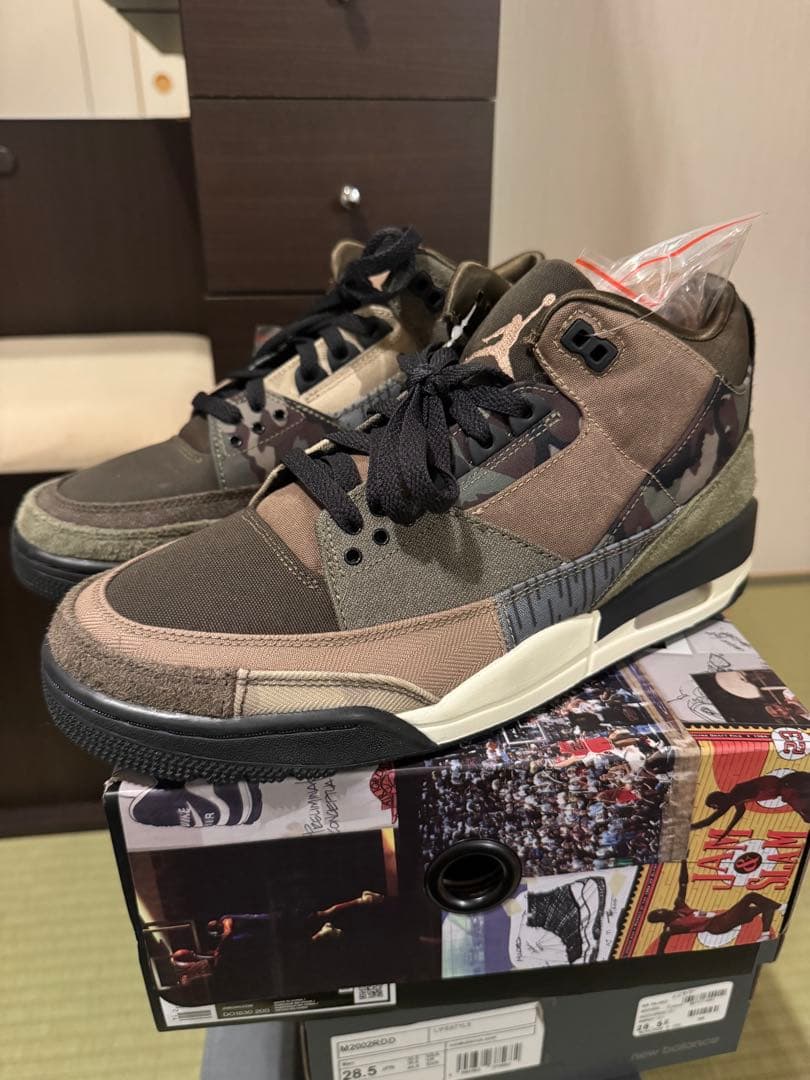 N*様 NIKE Air Jordan 3 SE Patchwork 28cm