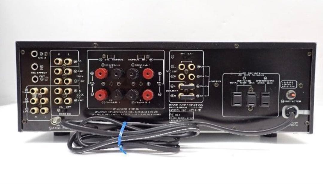 超美品 BOSE 4702-III プリメインアンプ_108 - メルカリ