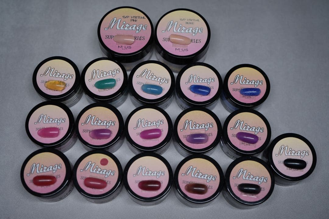 ミラージュ　アクリルパウダー　セット売り　18色
