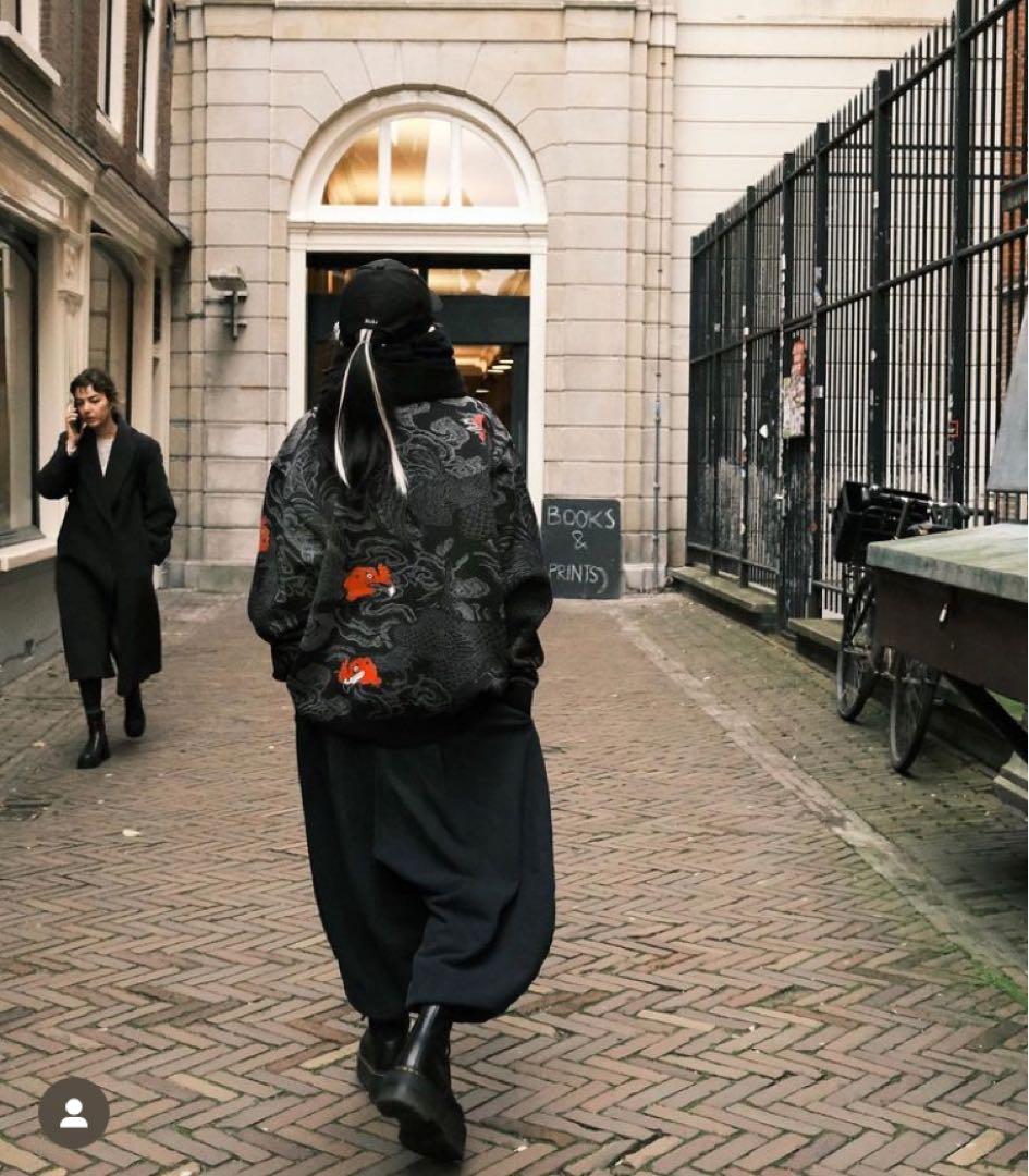 XL GAKKIN BUDSPOOL 渦軍鶏 ニット セーター 黒 美品 - メルカリ