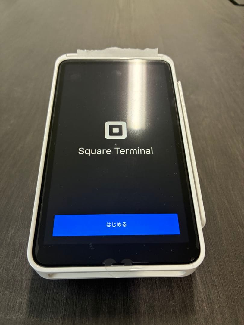 正規販売品】Square ターミナル ほぼ未使用 レシートロール紙20巻付