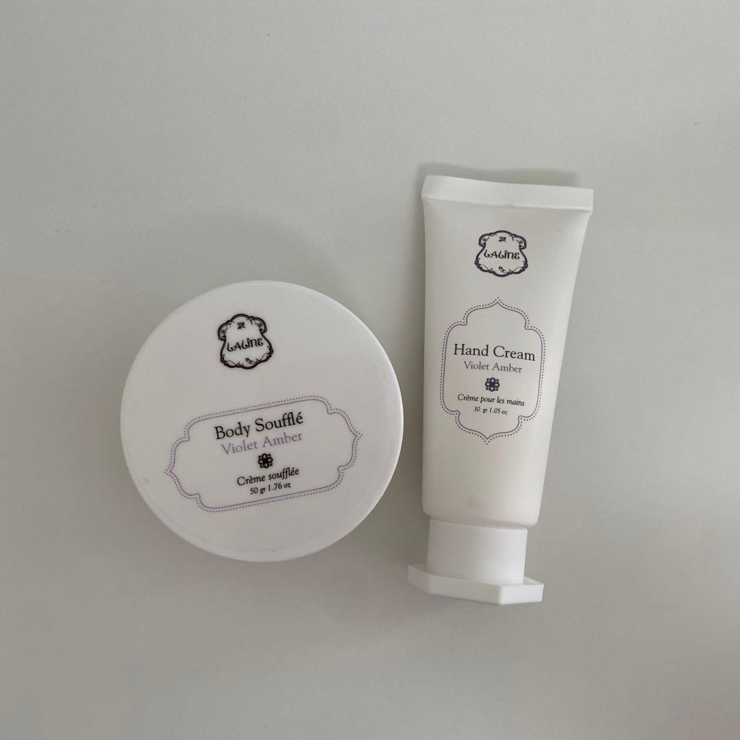 Lalineハンドクリーム・ボディークリームセット - メルカリ
