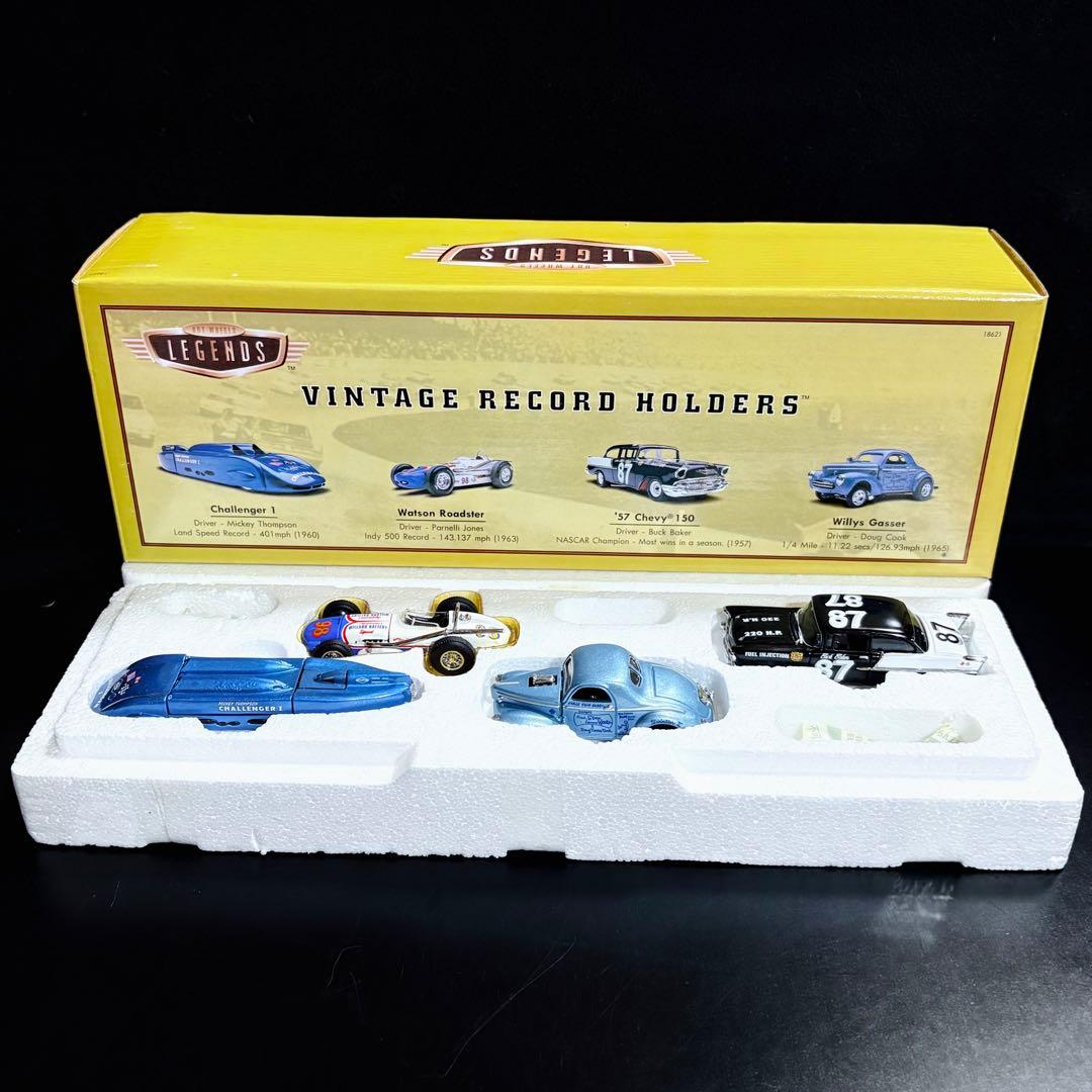 ミニカー Hot Wheels Legends Record Holders Set