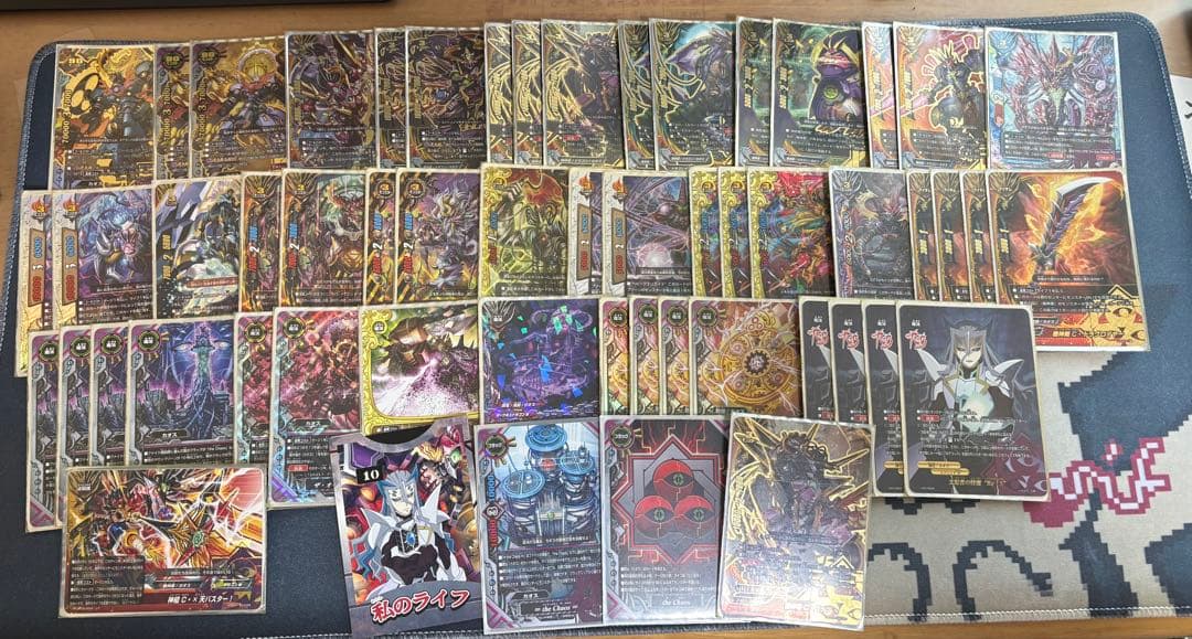 バディファイト　カオスデッキ　スリーブ、ライフカウンター付き バディファイト カオスデッキ スリーブ、ライフカウンター付き バディ