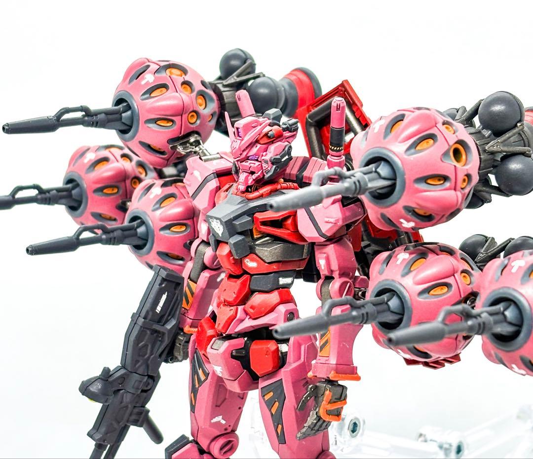 HG 赤いガンダム　(0079) 塗装完成品　ジークアクス　GQuuuuuuX